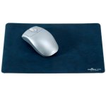 tapis de souris, extra plat, marbré, bleu foncé