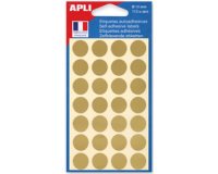 Pastille de signalisation, diamètre: 15 mm, or