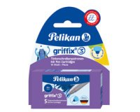 Cartouches d'encre griffix pour stylo feutre,blister