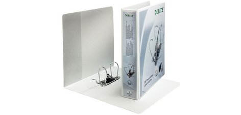 Classeur à levier cartonné Leitz 180 degrés personnalisable A4 maxi - Dos 6.5 cm