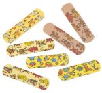 LEINA Pansement pour enfants, 19 x 72 mm, imperméable, avec