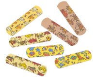 LEINA Pansement pour enfants, 19 x 72 mm, imperméable, avec