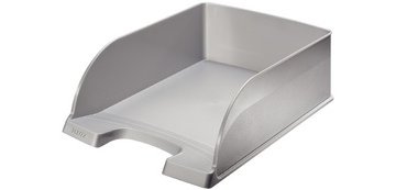 Corbeille à courrier Plus Jumbo, A4 polystyrène argent