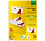 cartes de visite doubles 3C, 90/180 x 55 mm, extra
