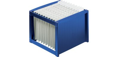 Suspended file tray 'the rack'