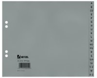 Intercalaires en plastique, A-Z, A4 mi-haut, 20