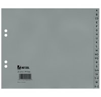 Intercalaires en plastique, A-Z, A4 mi-haut, 20
