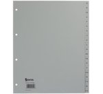 Intercalaires en plastique, A-Z, A4 extra large