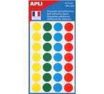 Pastille de signalisation, diamètre: 15 mm, blanc