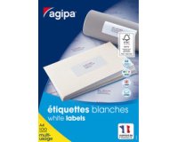 Etiquettes multi-usages, 199,6 x 144,5 mm, blanc