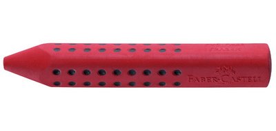 FABER-CASTELL GRIP 2001 plastic eraser, red/blue