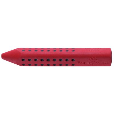 FABER-CASTELL Gomme en plastique GRIP 2001, rouge/bleu