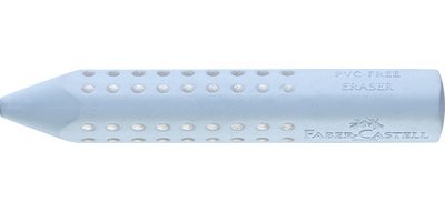 FABER-CASTELL GRIP 2001 Plastic Eraser, Sky Blue