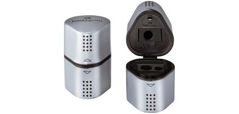 FABER-CASTELL Taille-crayon 3 trous GRIP