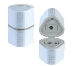 FABER-CASTELL Taille-crayon 3 trous GRIP, bleu ciel