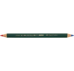 Kleurpotlood FABER-CASTELL COLOR 973 rood/blauw