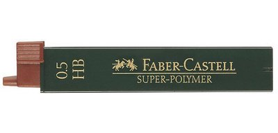 FABER-CASTELL Minen für Druckbleistifte Super-Polymer 9067 S-2H
