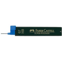 En_minas faber grafito 9067 0,7 mm 2b estuche de 12 minas