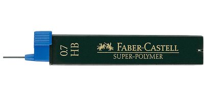 FABER-CASTELL Mines pour porte-mines Super-Polymer 9067 S-2B