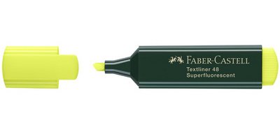 FABER-CASTELL Surligneur TEXTLINER 48 REFILL, jaune