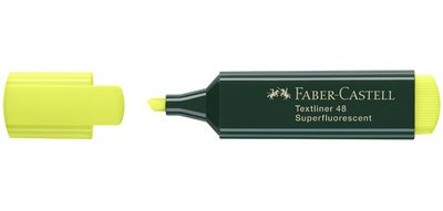 FABER-CASTELL Surligneur TEXTLINER 48 REFILL, jaune