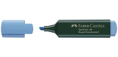 FABER-CASTELL Highlighter TEXTLINER 48 REFILL, blue