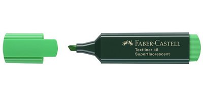 FABER-CASTELL Surligneur TEXTLINER 48 REFILL, vert
