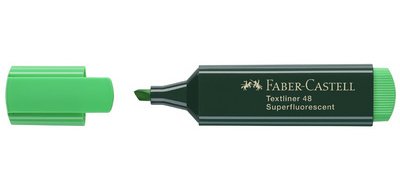 FABER-CASTELL Surligneur TEXTLINER 48 REFILL, vert