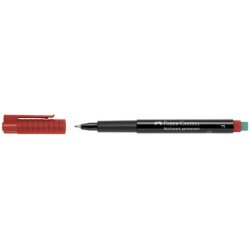 FABER-CASTELL Marqueur permanent MULTIMARK M, rouge