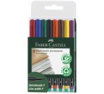 FABER-CASTELL Marqueur permanent MULTIMARK M, étui de 8