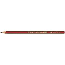 FABER-CASTELL Crayon DESSIN 2000, degré de dureté: HB