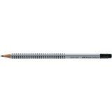 FABER-CASTELL Crayon GRIP 2001 avec gomme, degré dureté: HB