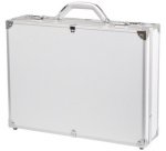 Attaché-case 'OCTAN', aluminium, argent