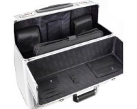 Valise pour pilotes 'CARBON', aluminium