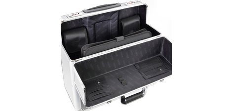 Valise pour pilotes 'CARBON', aluminium
