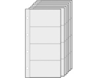 Pochettes pour classeur cartes de visite