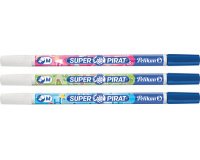 Effaceur d'encre Super Pirat 850BP, large, pointe ogive