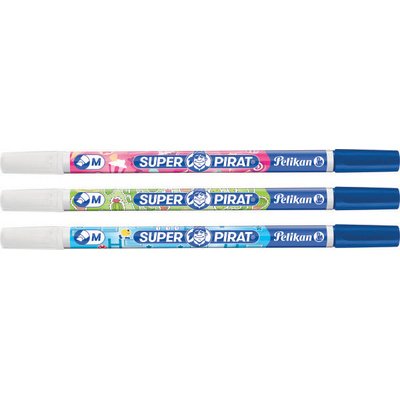 Effaceur d'encre Super Pirat 850BP, large, pointe ogive