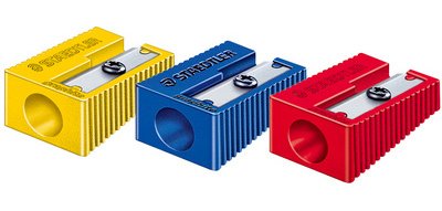 Taille-crayon, en plastique, boîte de 100