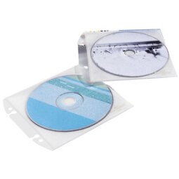 Cd/dvd hoes COVER EASY, PP, transparant