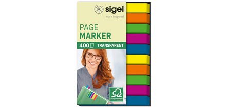 Marque-page repositionnable micro, 50 x 6 mm