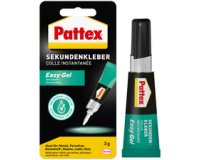 Colle instantanée Easy Gel, tube de 3 g,