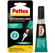 Colle instantanée Easy Gel, tube de 3 g,