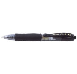 Retractable Pilot G2 Pixie roller pen, 0.7 mm point - medium writing
