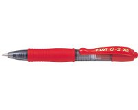 Stylo roller à encre gel G2 PIXIE, rouge
