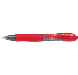 Stylo roller à encre gel G2 PIXIE, rouge