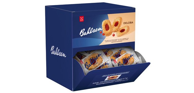 Biscuits feuilletés 'Deloba', présentoir