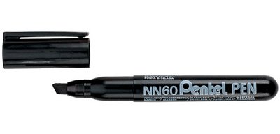Marqueur permanent GREEN-LABEL NN60, noir