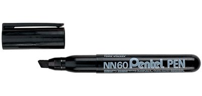 Permanent Marker GREEN-LABEL NN60, black