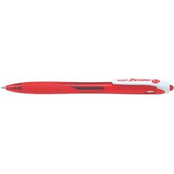 Stylo à bille REXGRIP Begreen, rétractable, F, rouge
